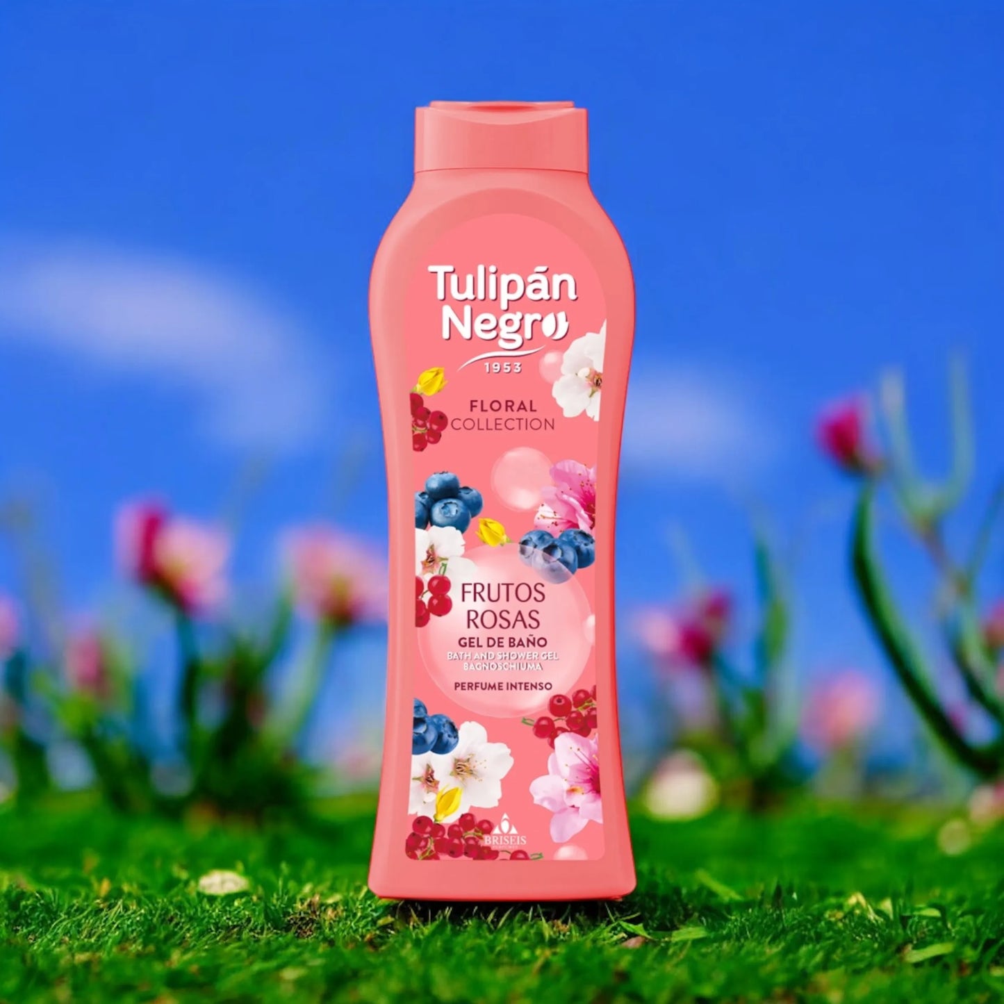 Gel douche fleur de cerise et de rose