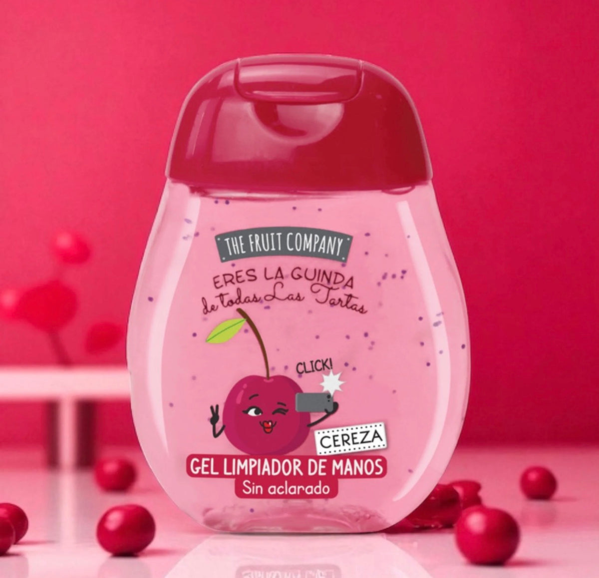đ Gel Hydroalcoolique Nettoyant Mains Cerise â