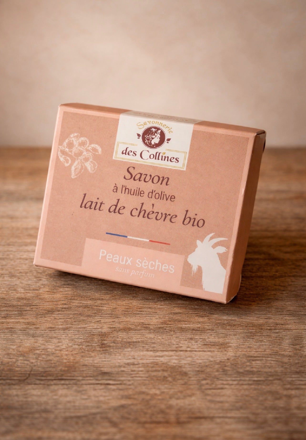 Savon lait de chèvre peau sèche bio