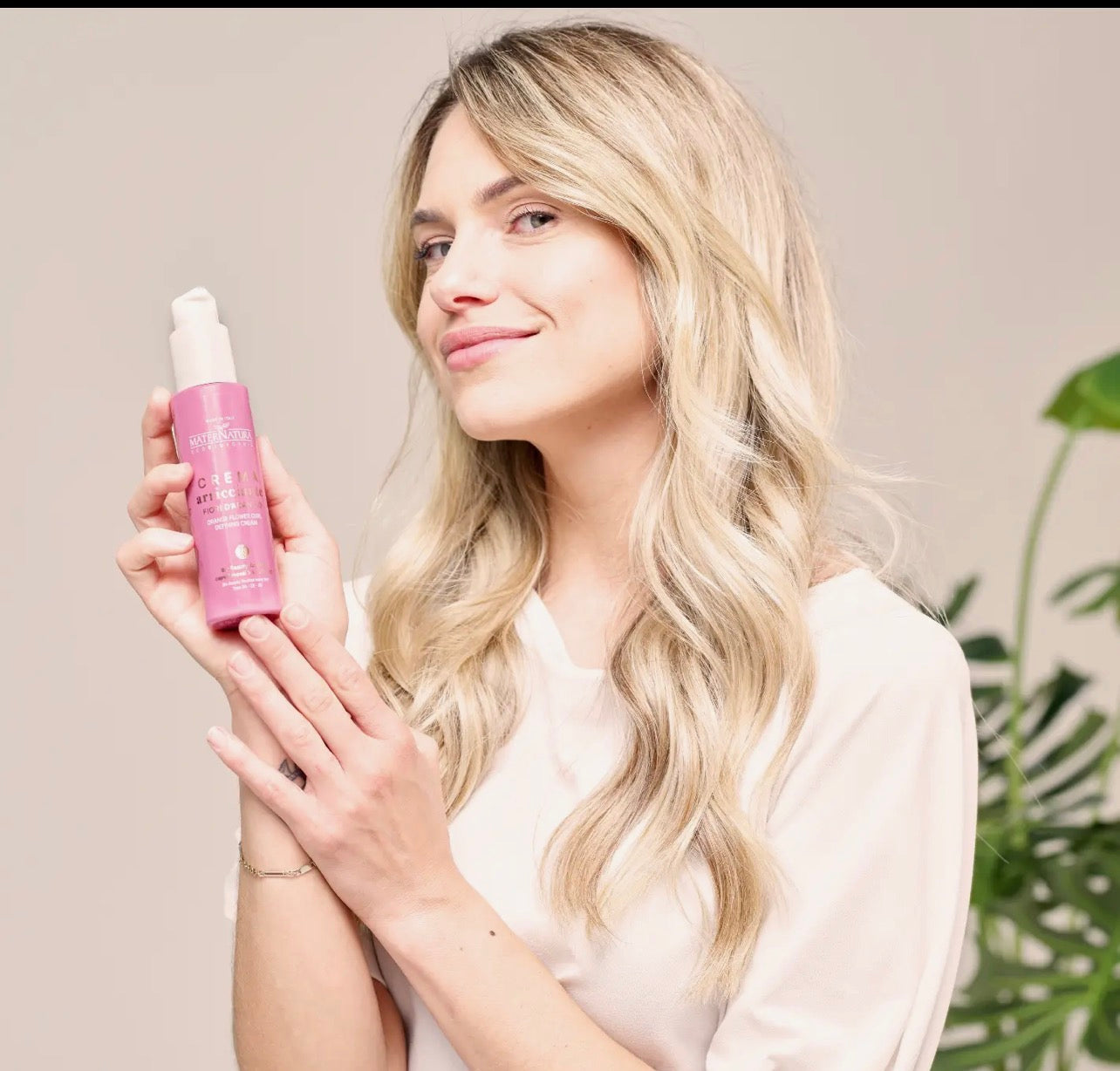 Crème coiffante à la fleur d'oranger pour cheveux ondulés