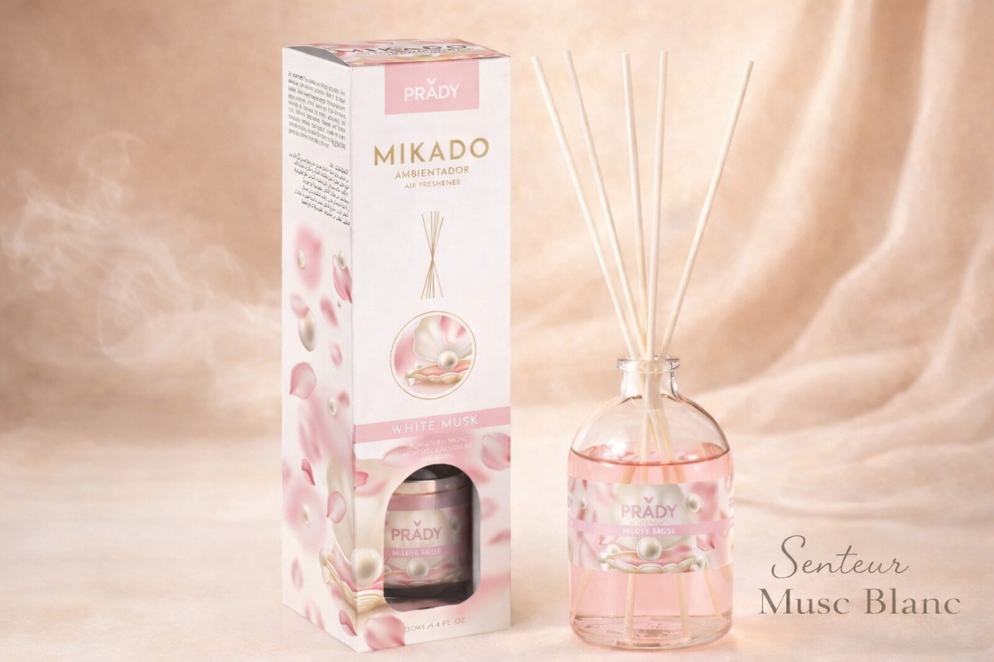 Diffuseur maison senteur musc blanc