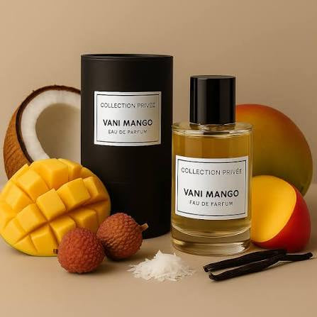 Eau de parfum : vani Mango , Collection privé