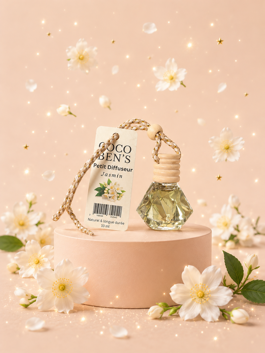 Diffuseur de voiture jasmin