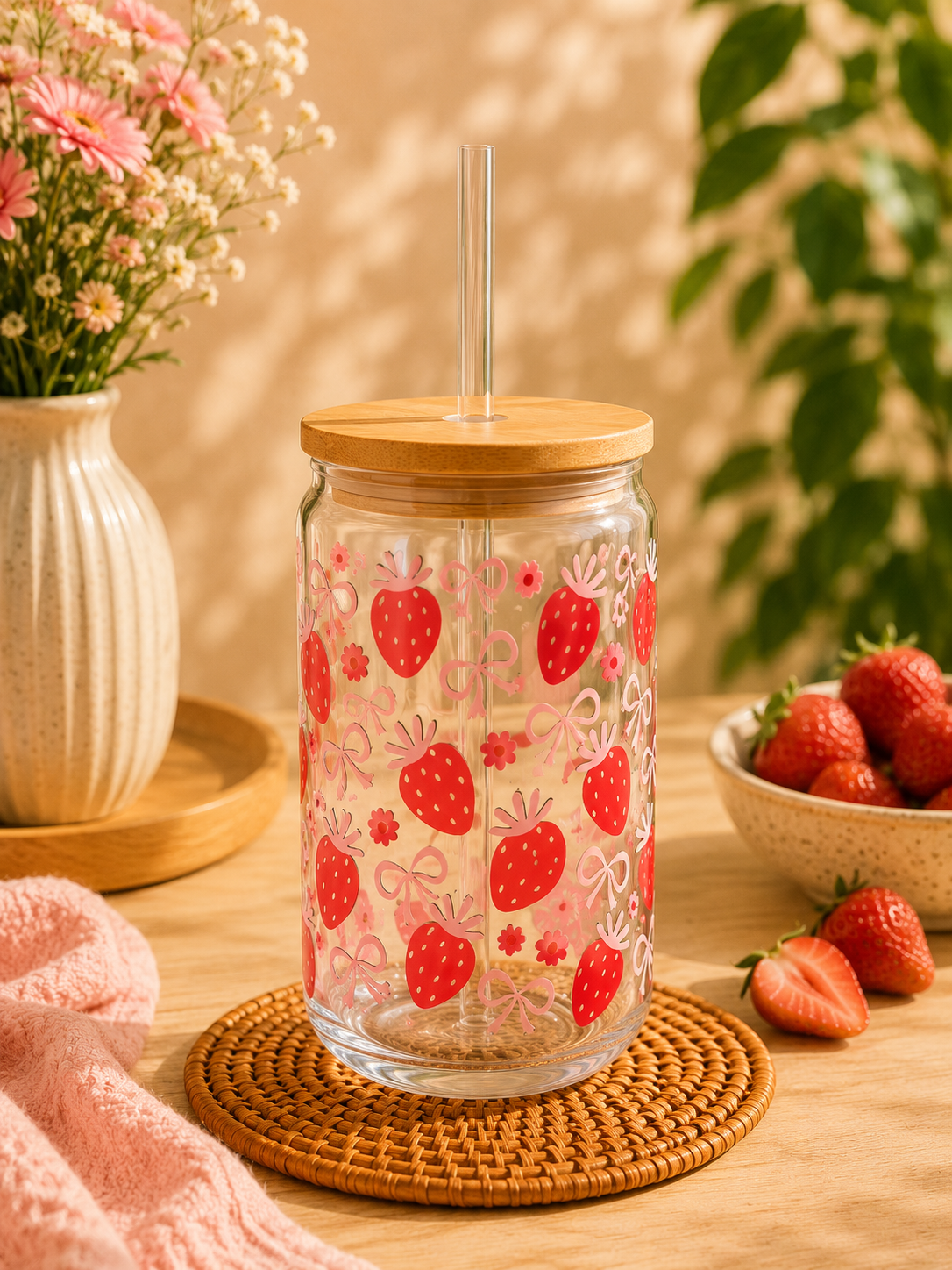 Verre fraise