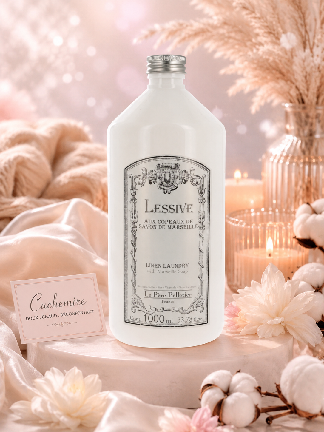 Lessive Liquide senteur cachemire 1L