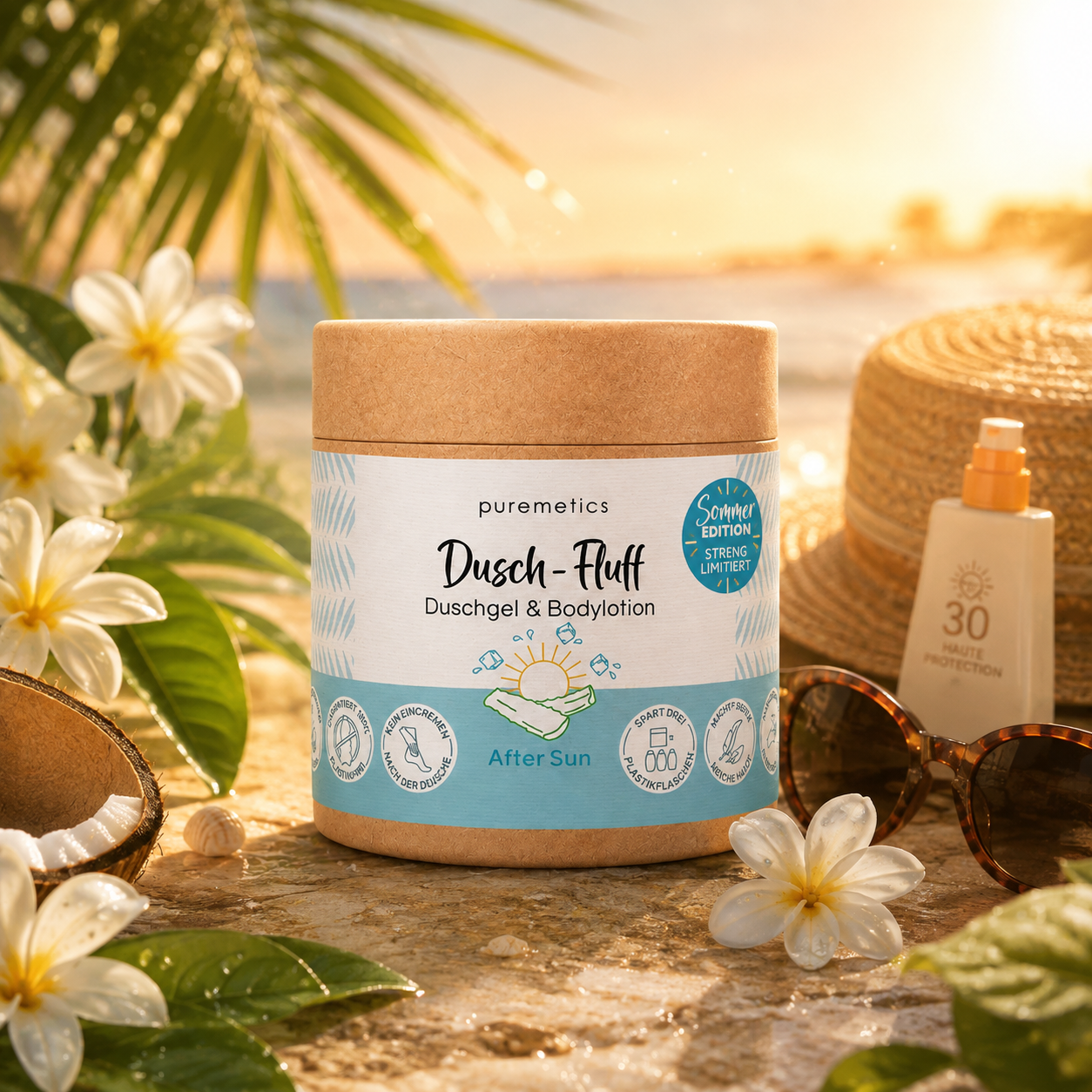 Mousse de douche « After Sun »