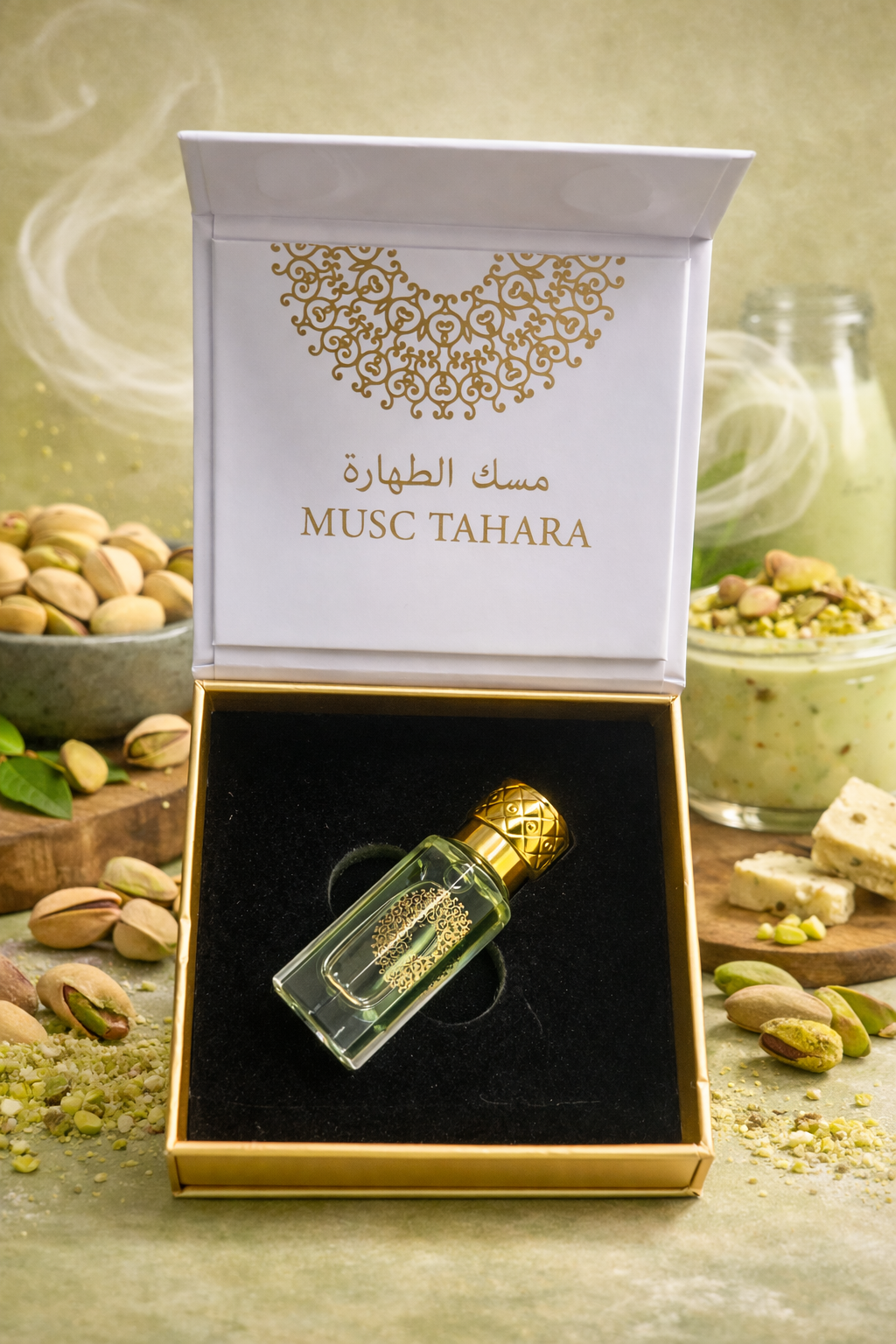 Musc intime Tahara pistachio