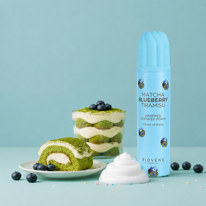 Mousse de douche parfumée