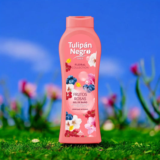 Gel douche fleur de cerise et de rose