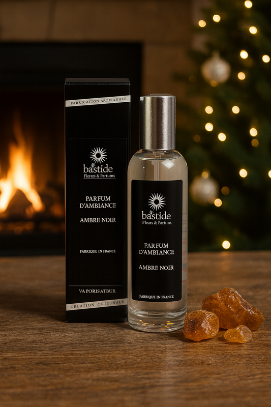Vaporisateur d'ambiance
Senteur Ambre noir