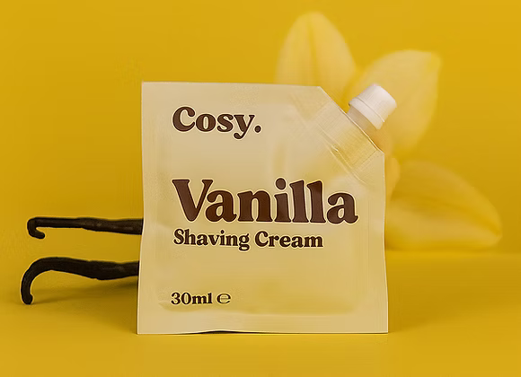 Crème à raser à la vanille