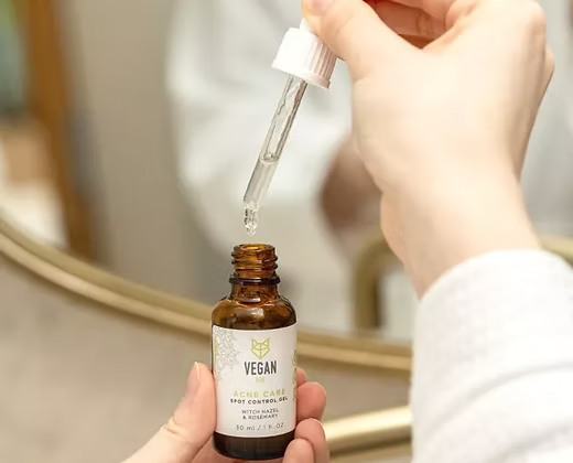 Gel anti-acné localisé