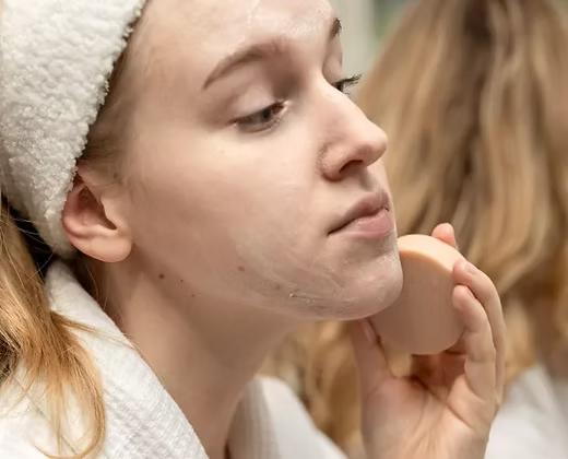 Barre nettoyante pour le visage à l'argile rose