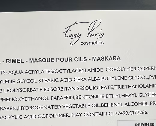 Mascara effet curl