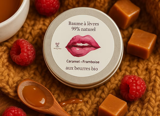 Baume à lèvres Caramel framboise