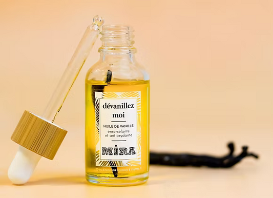 L'huile enivrante - Dévanillez-moi - Huile sèche de vanille et jojoba - Visage -corps