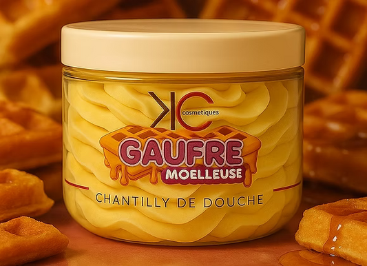 Chantilly de douche Gauffre Moelleuse
