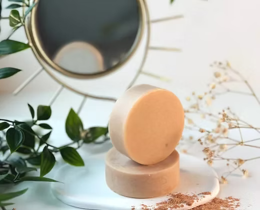 Barre nettoyante pour le visage à l'argile rose