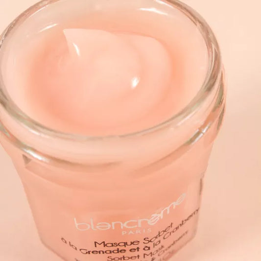 Masque visage sorbet Grenade &amp; cranberry