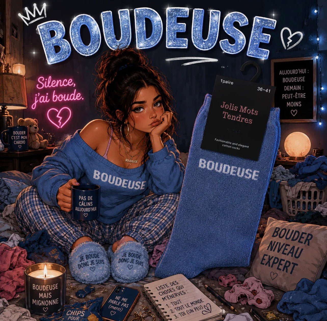 Chaussette boudeuse 36/41