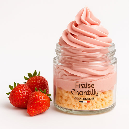 BOUGIE CHANTILLY FRAISE 🍓