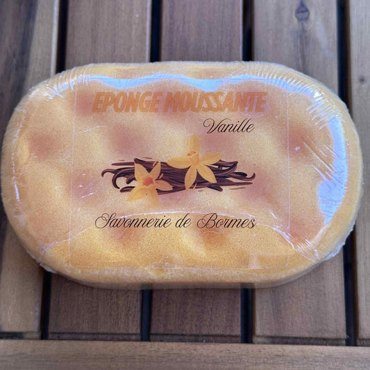 Eponge moussante  VANILLE Madagascar