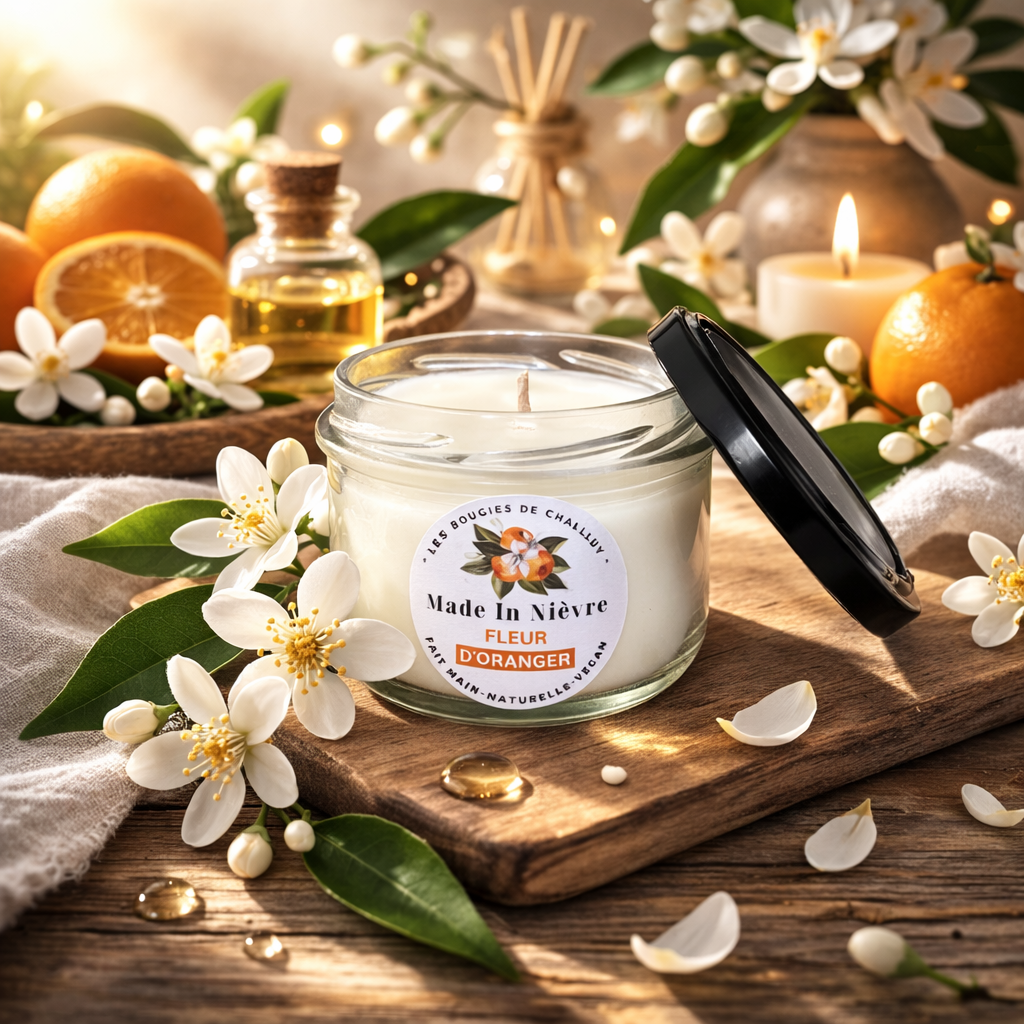 Bougie fleurs d’oranger