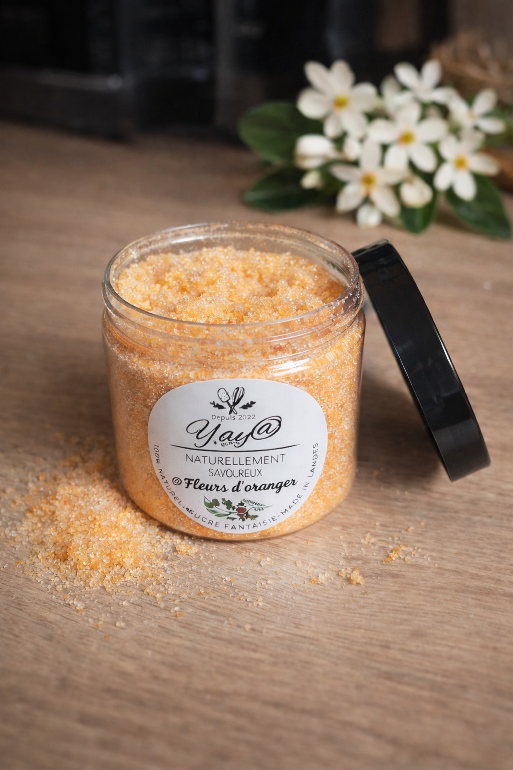 Sucre fleur d'oranger 200 g