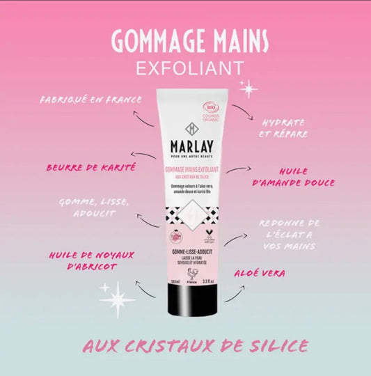 Gommage mains exfoliant