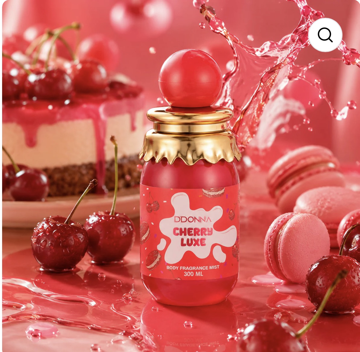 ✨ Brume Parfumée Cherry Luxe D. Donna 300 ML