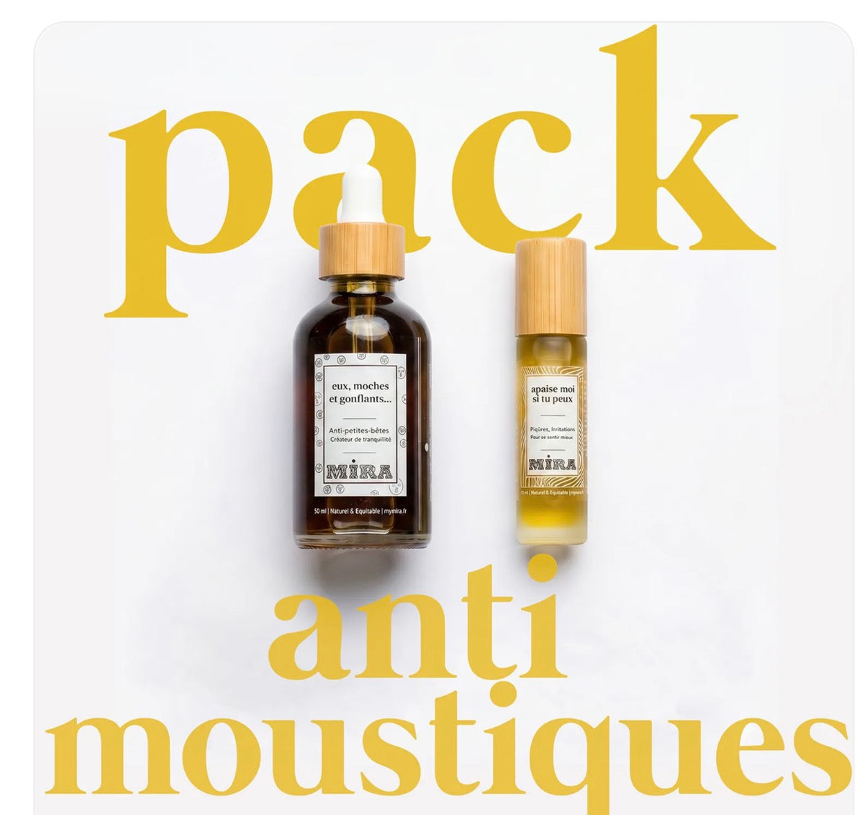 Répulsif et Apaisant - Pack Anti-moustiques