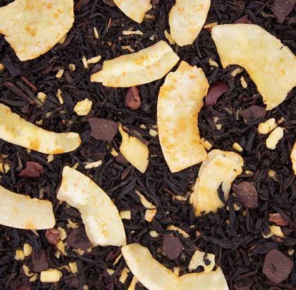Chocolat Chaud - Vrac 60g (Thé Noir
Chocolat Noix de Coco)