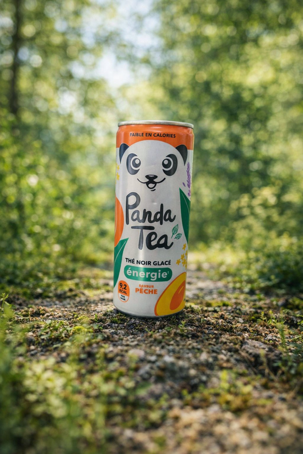 Panda Tea Énergie – Saveur Pêche 🍑