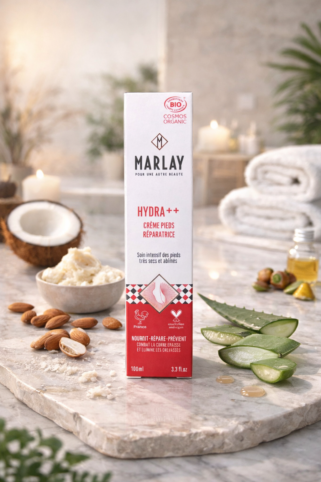 Crème pieds hydratant réparation intense +++ Bio