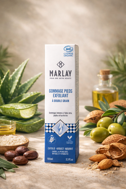 Gommage pieds exfoliant Bio