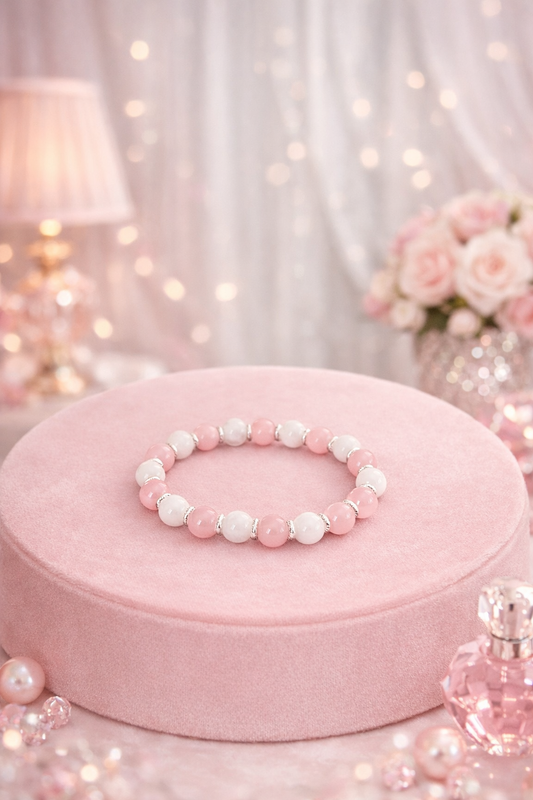 Bracelet nuage rosé