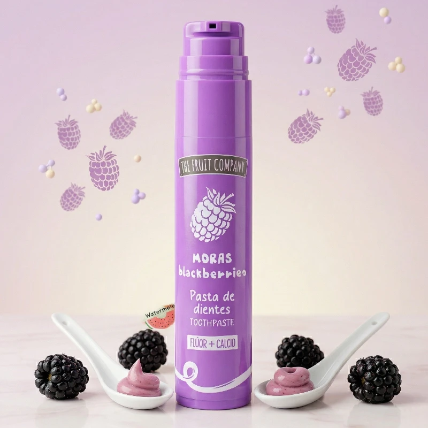 Dentifrice fruité mûre