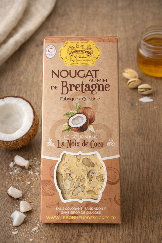 Nougat à la noix de coco Bio
