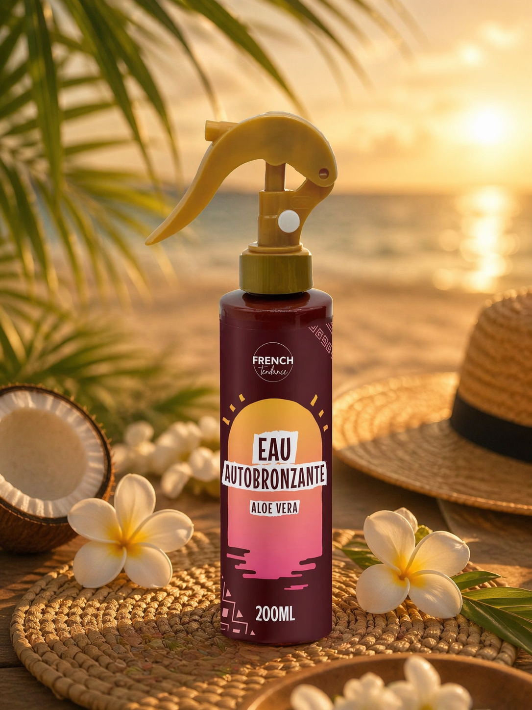 Eau autobronzante Aloe Verra 150 ml