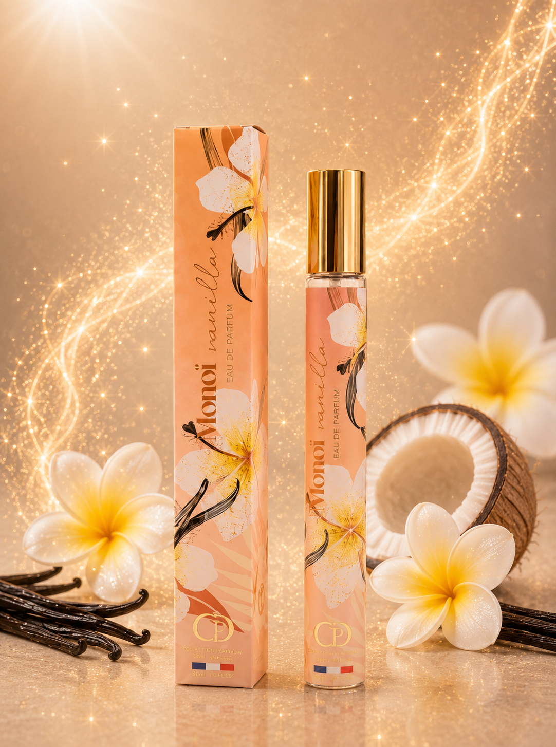 Eau de parfum Monoï vanille