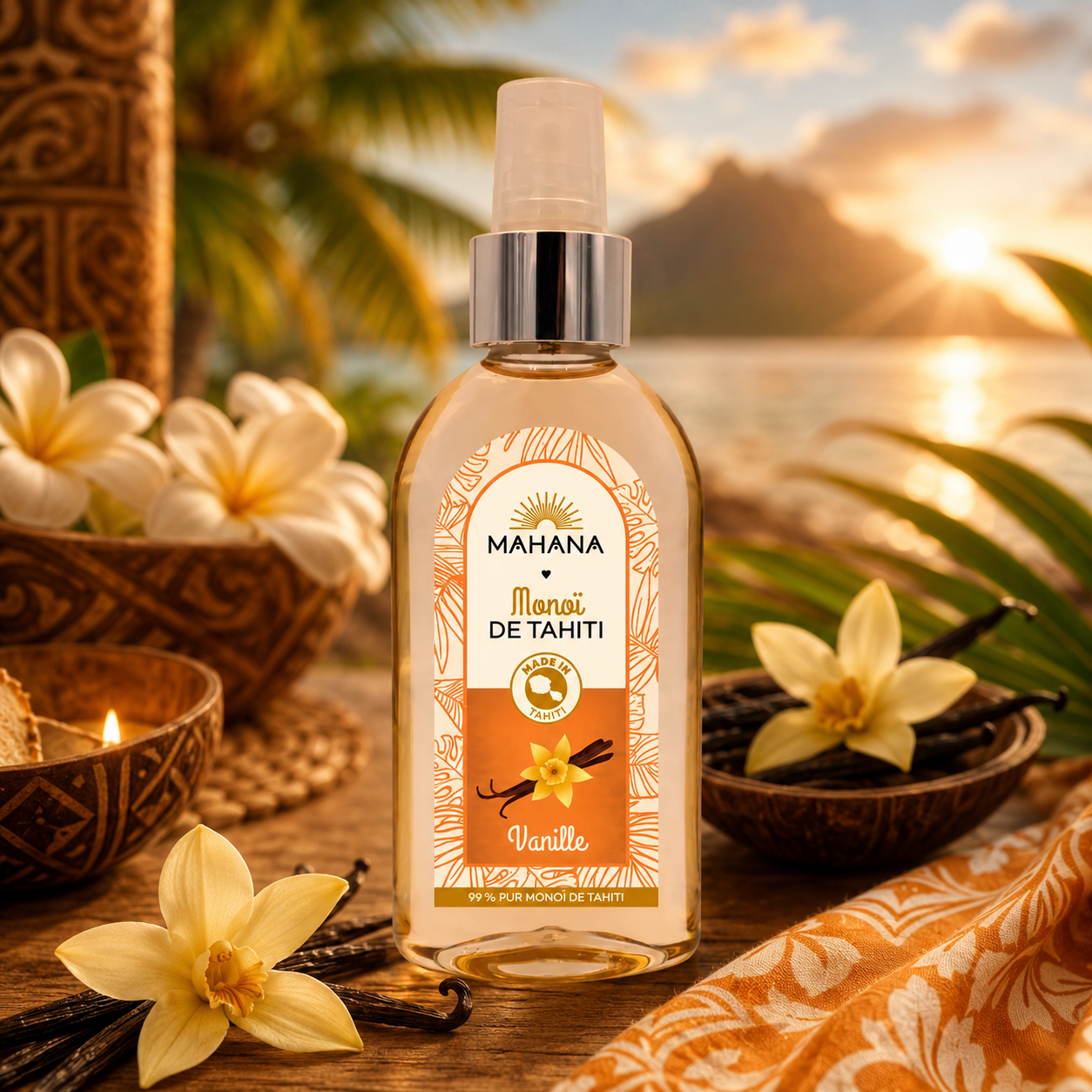 Monoï de Tahiti Vanille