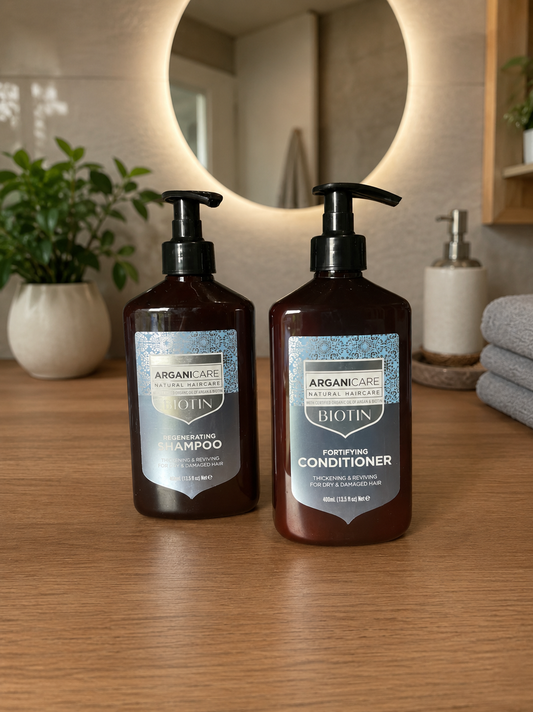 – Shampoing & Après-Shampoing Fortifiant