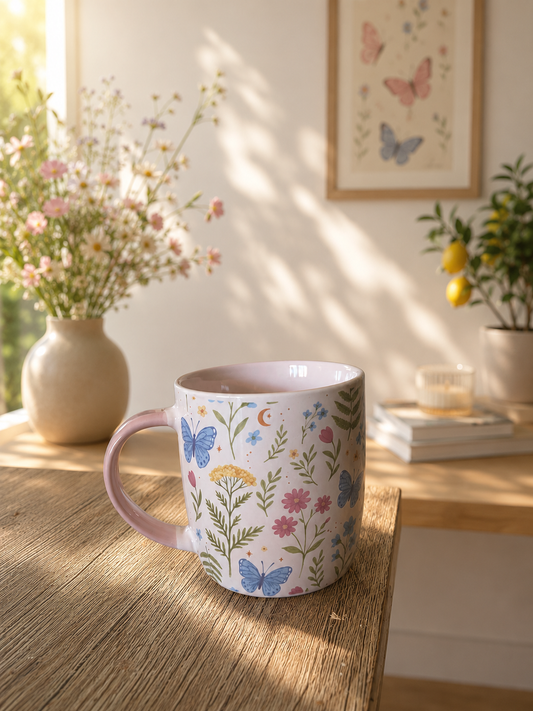 Mug papillon