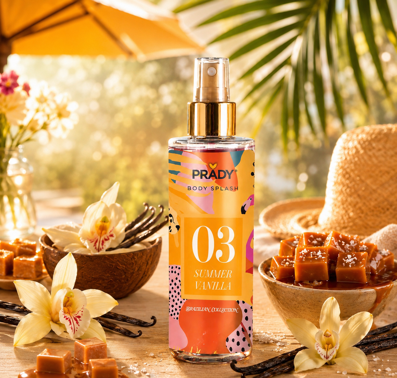 Brume corps et cheveux  Summer Vanilla 03 - 250ml