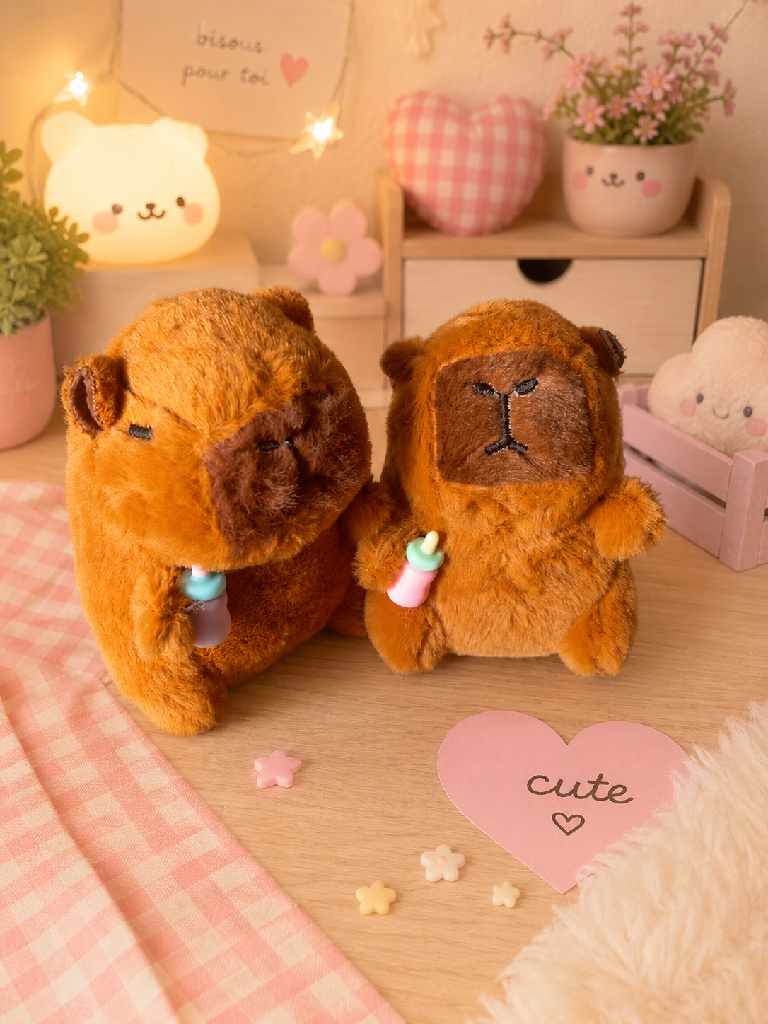 Gros porte clés capybara 11 cm