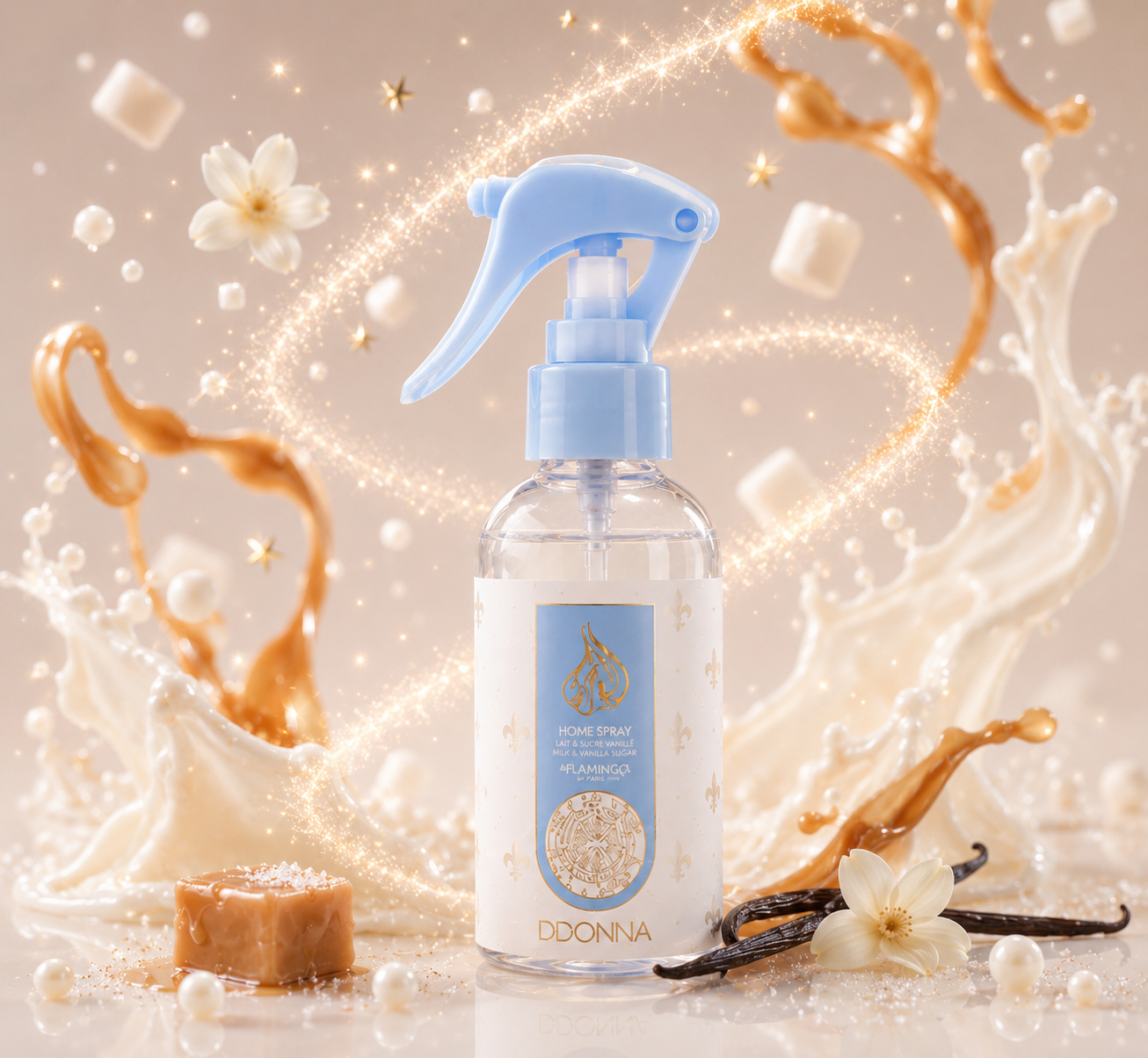 Spray  tissu et ambiance Bianco Latté 120ml