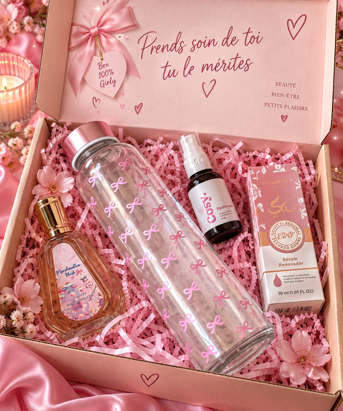 🎀 Box 100 % Girly – Beauté & Bien-être