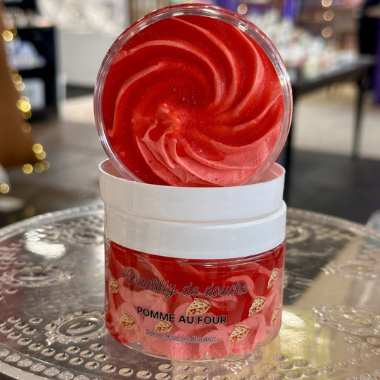 Chantilly de douche et bain coulis POMME AU FOUR