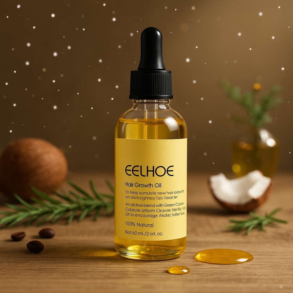 Huile de Cheveux – Renforcement & Croissance