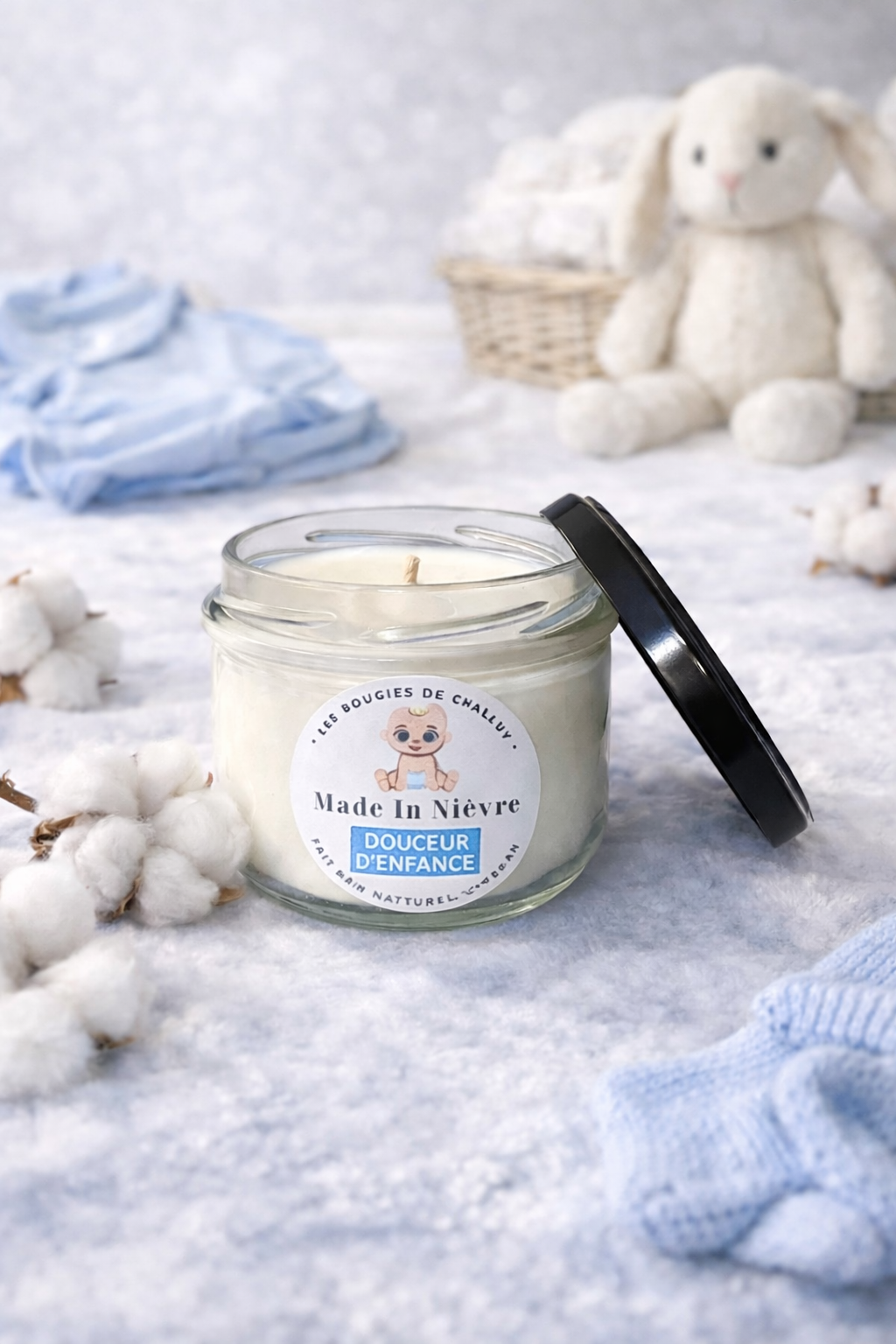 Bougie senteur frais soupline